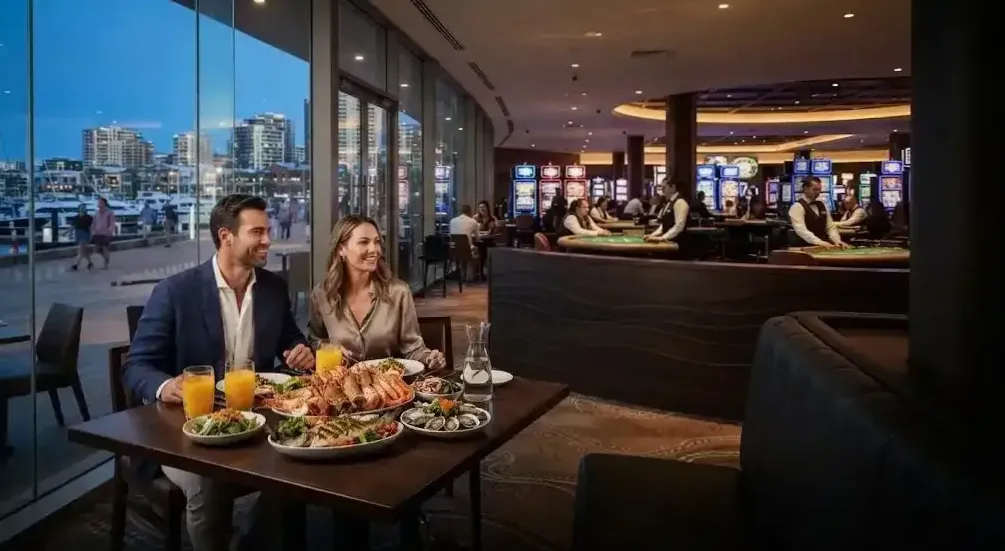 Cocktails at the Epicurean bar